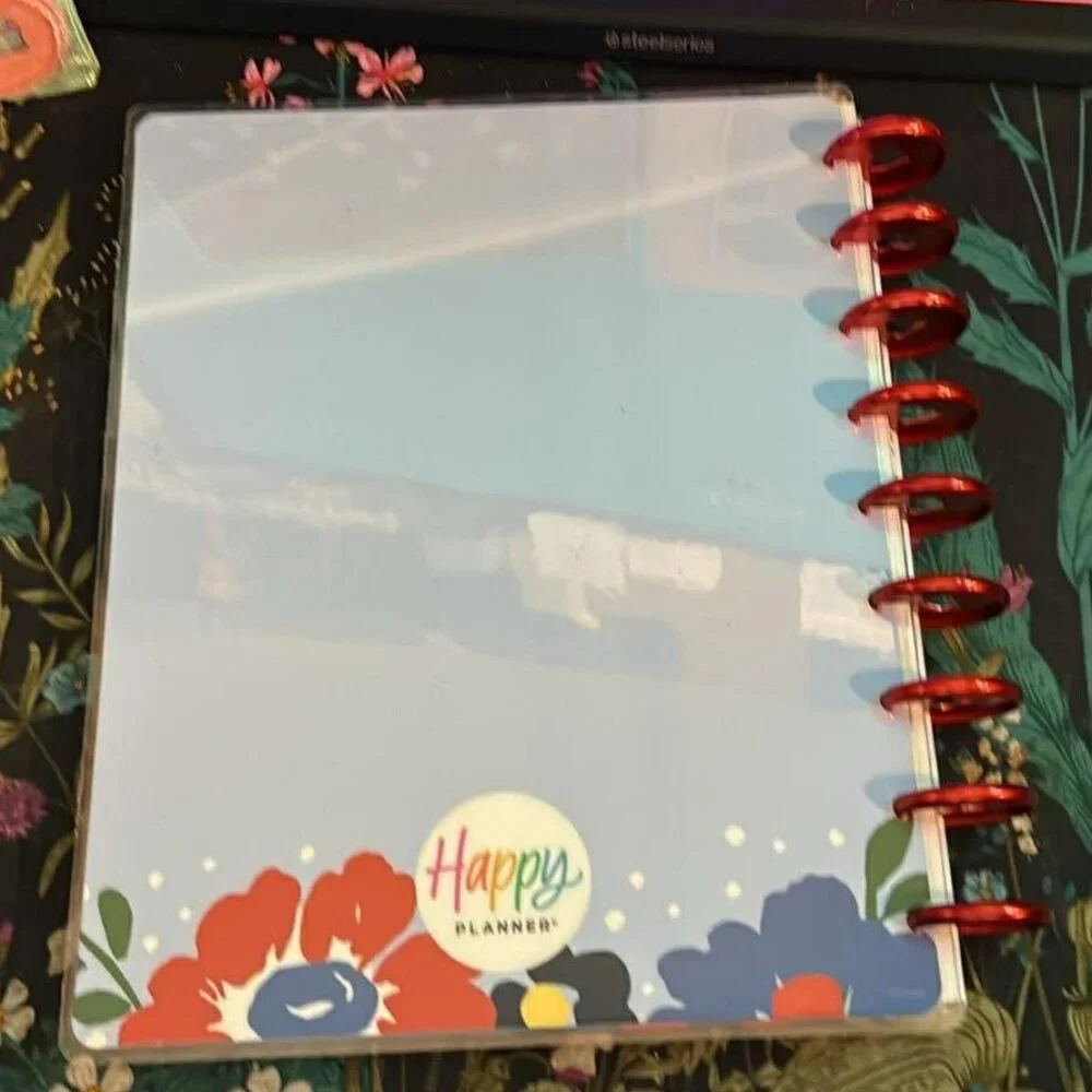 Happy Planner Disney Snow White Classic Journal w/red metal discs